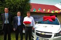 Chevrolet Cruze-t adományoztak a lajozsmizsei ifjúsági háznak