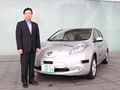 Nissan fejlett vezetéstámogató rendszerrel ellátott Leaf tesztelése