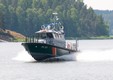 Scania motorok a finn partiőrség járőrhajóinak