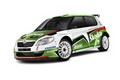 Öt Skoda Fabia Super 2000 a Korzika Ralin