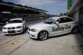 Két BMW 1-es Coupé Safety car a Hungaroringen
