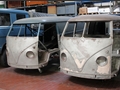 Volkswagen Bulli gyári restaurálását végzi az VW Oldtimer részlege
