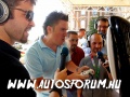 Forma 1 Hungaroring Fest képek az új Need for Speed Shift szimulátorral játszó hírességekről