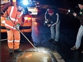 Beszakadt az M1-es burkolata Győrnél