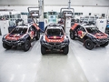 A Peugeot pilótái a Dakar előtti teszt után