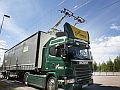 Elektromos út és áramszedős kamionok Svédországban