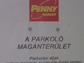 Penny Market parkolási díjai