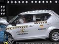 DCBS-sel 5, anélkül 3 csillagos a Suzuki Ignis töréstesztje
