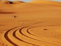 Algéria, sivatag, út