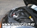 A motor és a bal első lámpatest