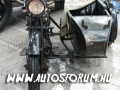 1927 BSA oldalkocsis motorkerékpár