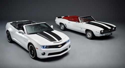 Chevrolet Camaro 2011 és 1969 Chevrolet-Camaro-convertible-2011-1969