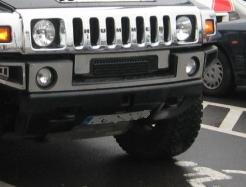 Hummer Auchan parkoló Hummer Auchan parkolo