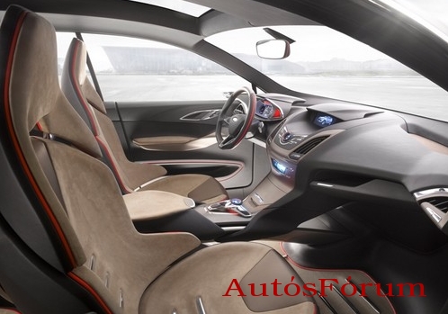 Ford Vertrek belso dizajn
