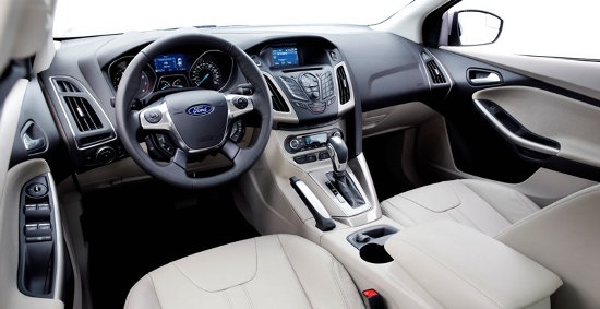 Az új Ford Focus belső tere