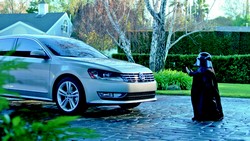 volkswagen passat dart vader reklam