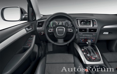 Audi Q5 hybrid belso dizajn