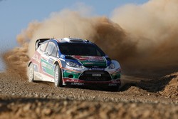 Ford Fiesta WRC Mexiko rally Ford Fiesta WRC Mexiko rally