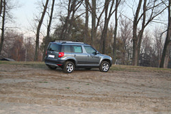 Skoda Yeti a terepen